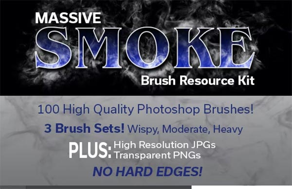 Massive Smoke Brushes Resource Kit
