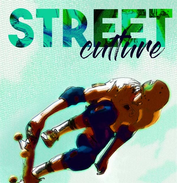Street Culture Drawing Photoshop Action