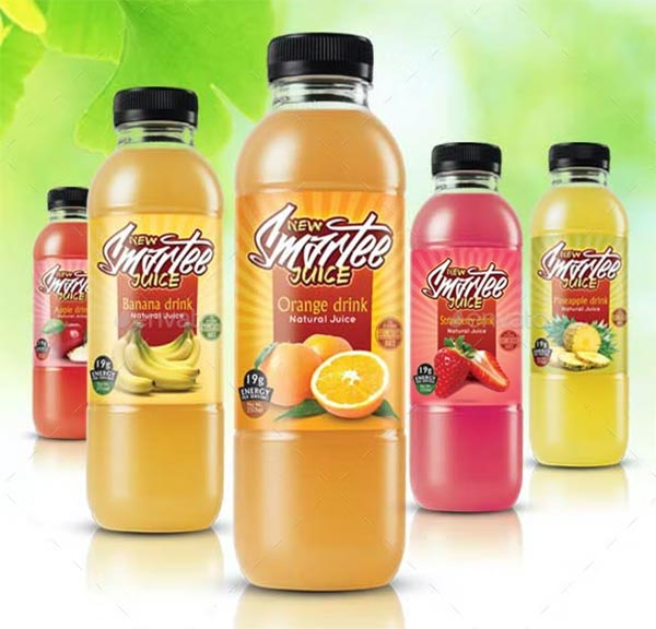 Juice Bottle Label Templates
