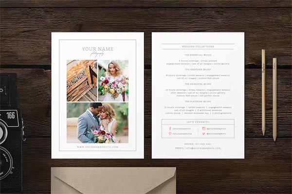 Photographer Rack Card Pricing Guide