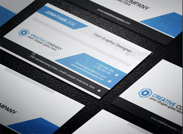 Yoga Business Card PSD Design