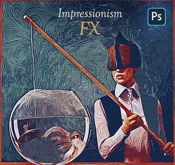 Impressionism Paint FX - Photoshop