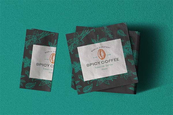 Paper Napkin Mockup Templates