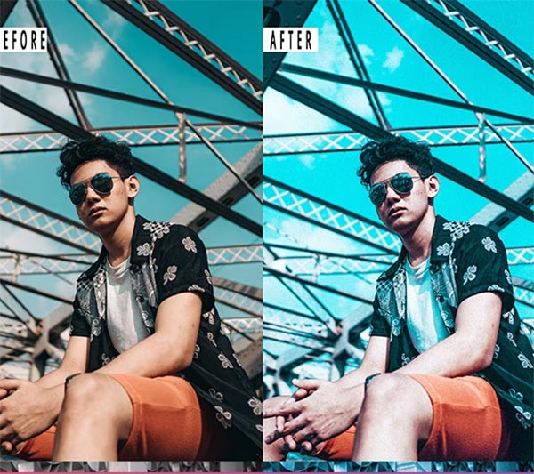 Street Portrait Photoshop Actions