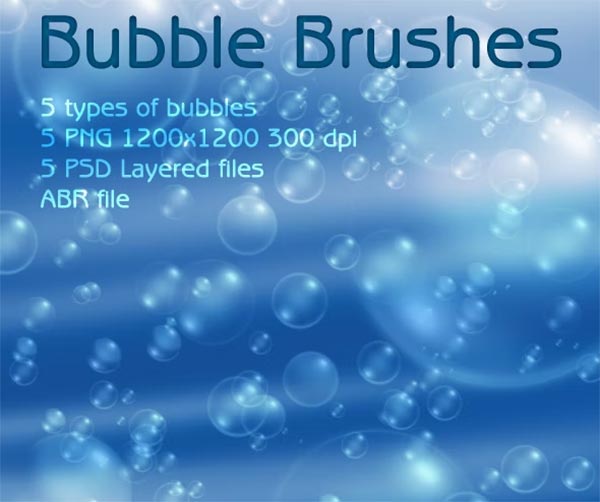 Bubble PSD Brushes