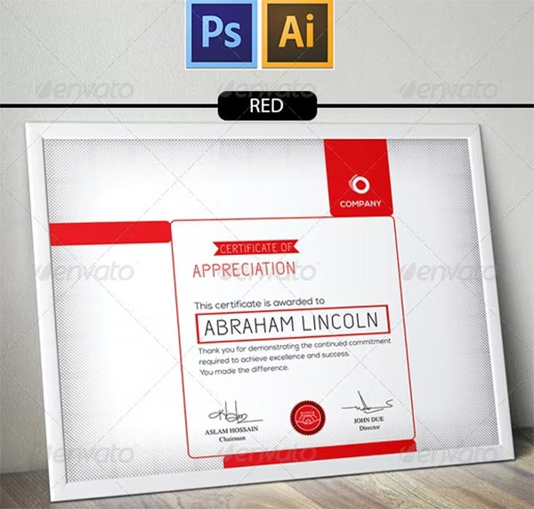 Modern Multipurpose Design Certificates