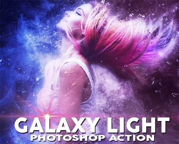 Galaxy Light Photoshop Action