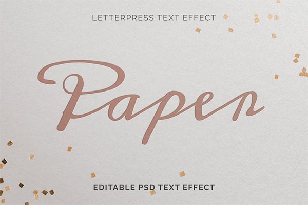 Free Letterpress Texture Template