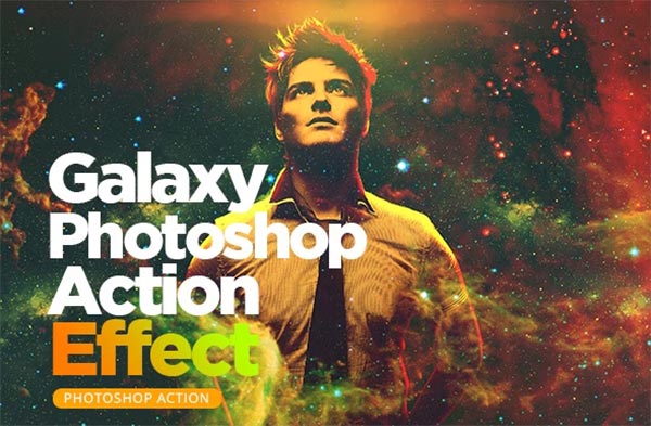 Galaxy Photoshop Action Effect