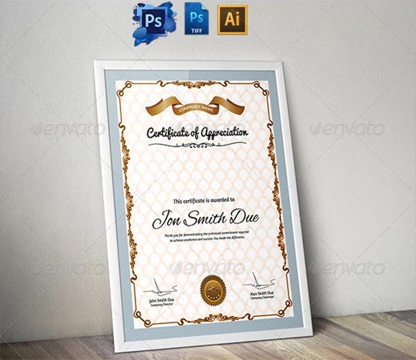 Multipurpose Modern Certificate All Formats