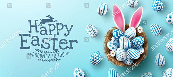Easter Poster and Banner Deisgn Template