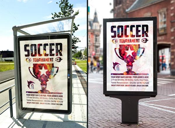 Soccer Tournament Flyer Template
