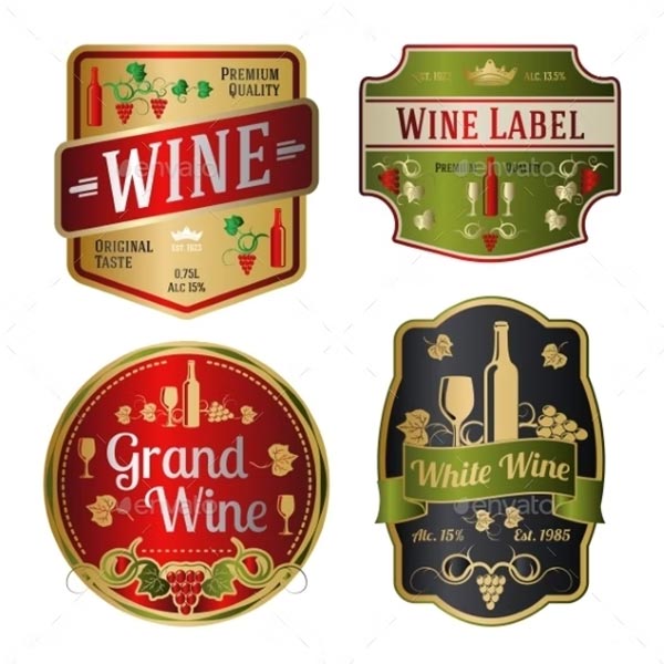 Wine Labels Design
