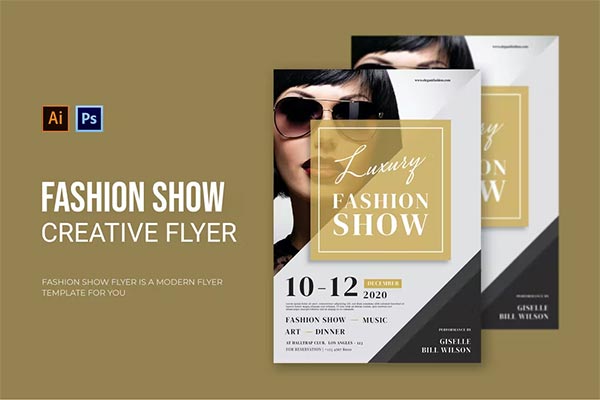 Fashion Show Editable Flyer