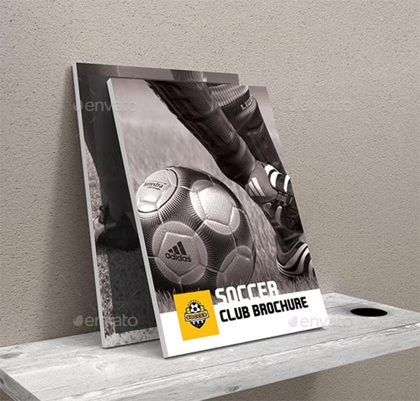 Soccer Club Brochure Template
