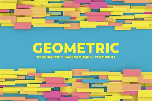 Colorful Geometric Shape Backgrounds