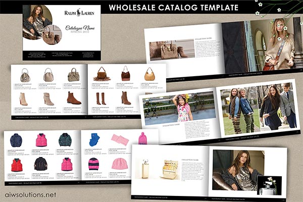 Product Catalog Format Template