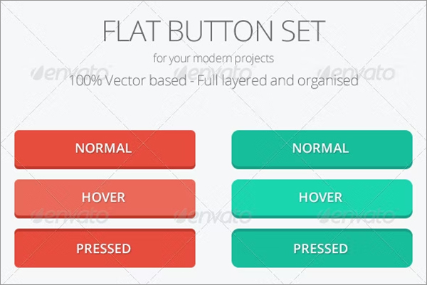 Flat Button Set