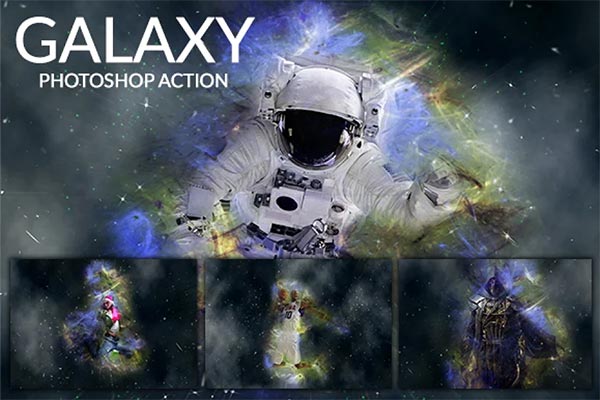 Galaxy Commercial Photoshop Action