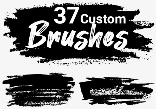 Watercolor PSD Brush Set