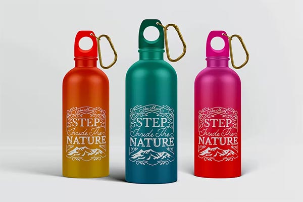 Reusable Water Bottle MockUp