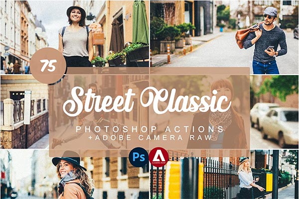 Street Classic Photoshop Actions