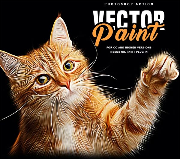 Vector Painting - Photoshop Action