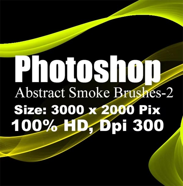 Abstract Smokes Brushes Design