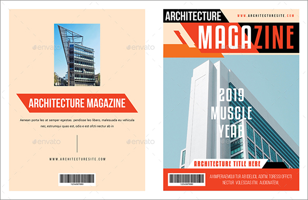 Modern Architecture Magazine PSD Template