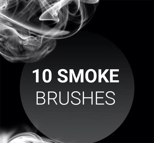 Smoke PSD Brushes Template