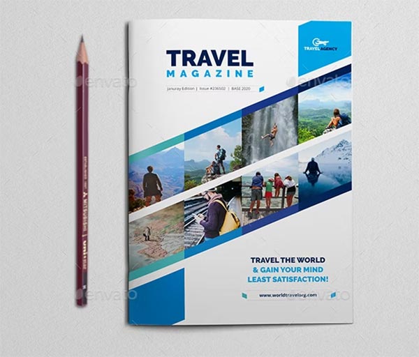 Traveling Magazine PSD Catalog Template