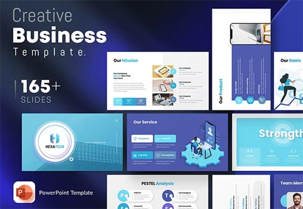 Business Powerpoint Presentation Design Template