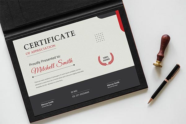 Multipurpose Certificate Template
