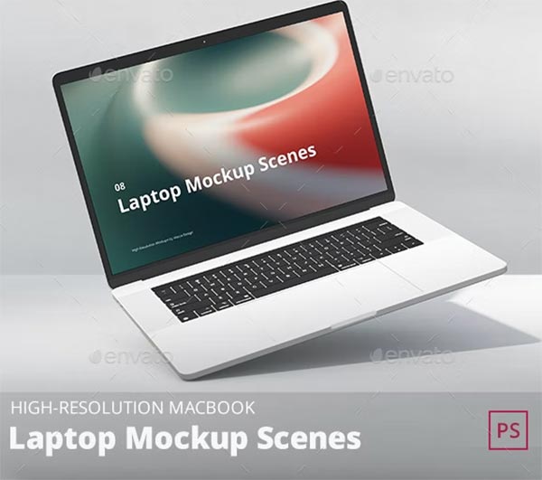 Laptop Mockup Scenes