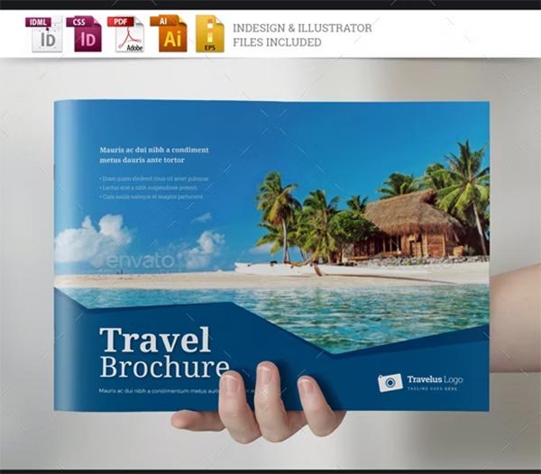 Travel Brochure Catalog InDesign Templates