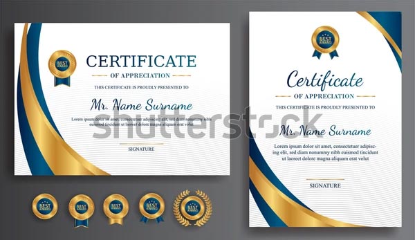 Certificate Appreciation Template