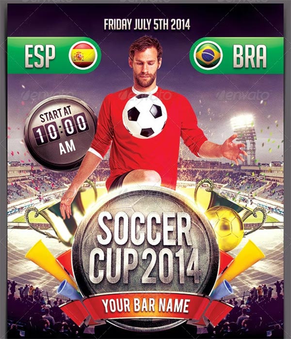 Soccer Flyers Bundle