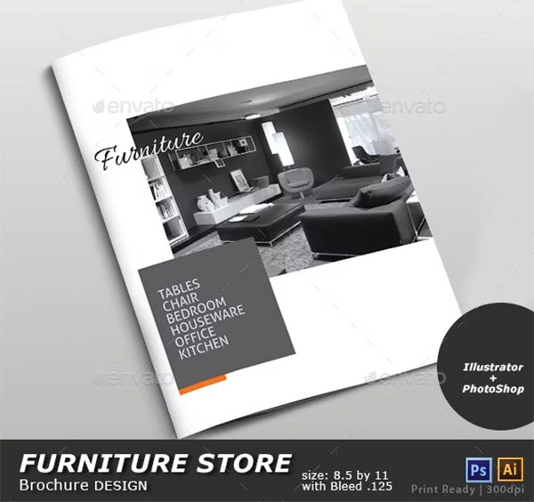 Furniture Store Catalog Template