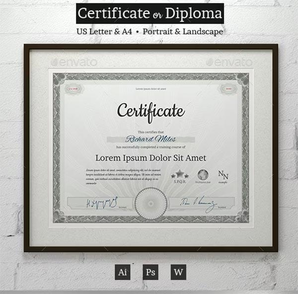 Creative Certificate Template