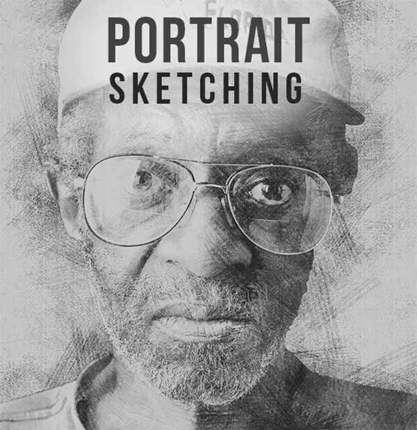 Portrait Sketching Design