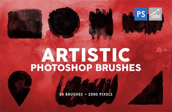 Artistic PSD Stamp Brushes